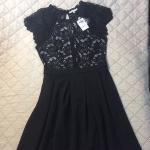 BNWT Charlotte Russe women’s gothic lace dress sm